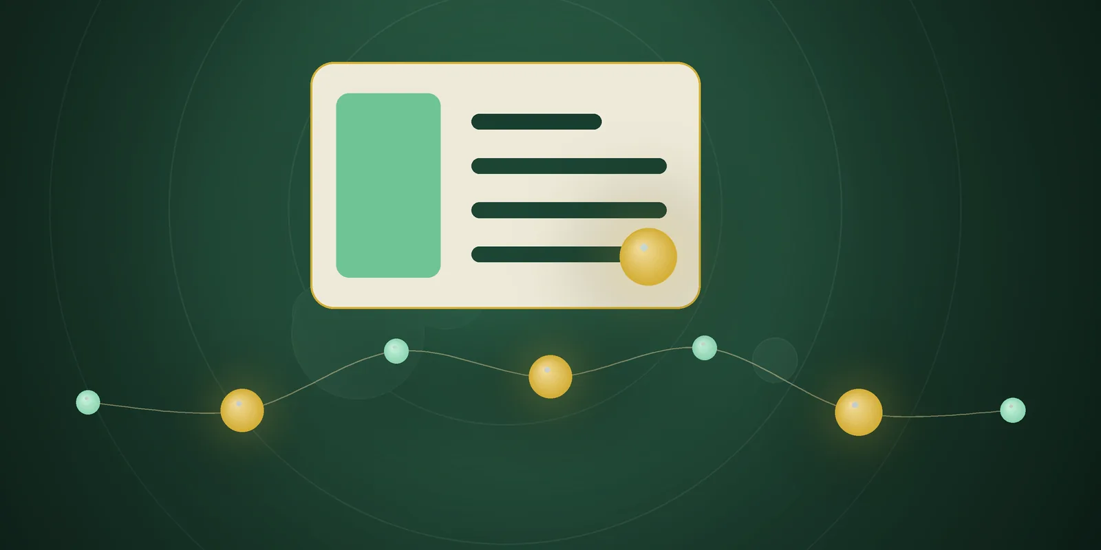 Illustrated cover: a registry card with a gold seal on a deep green background
